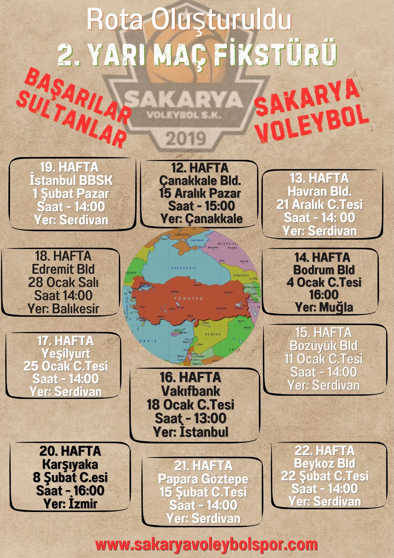 2024-2025 FİKSTÜR ÇEKİLDİ